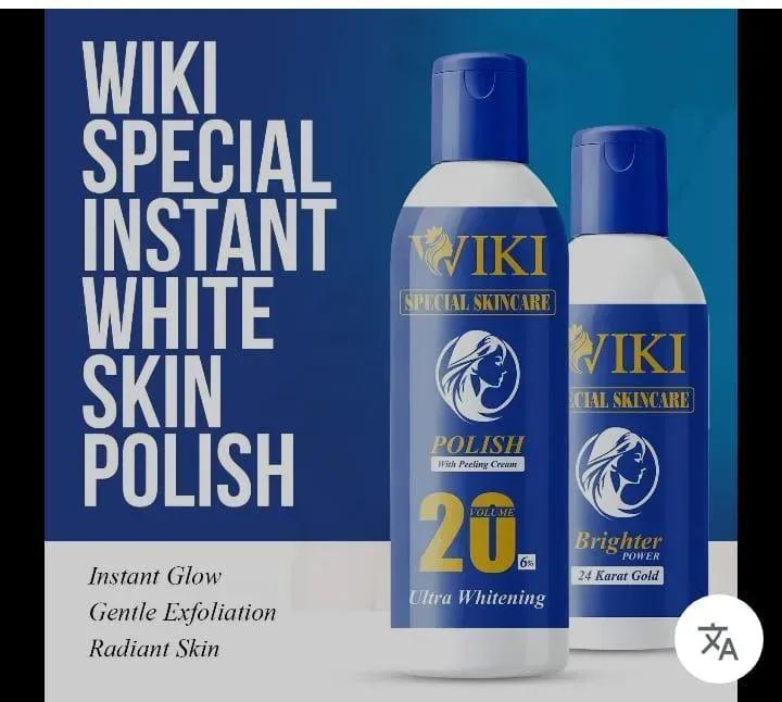 Vicky skin polish whitening brightening all skin type cream